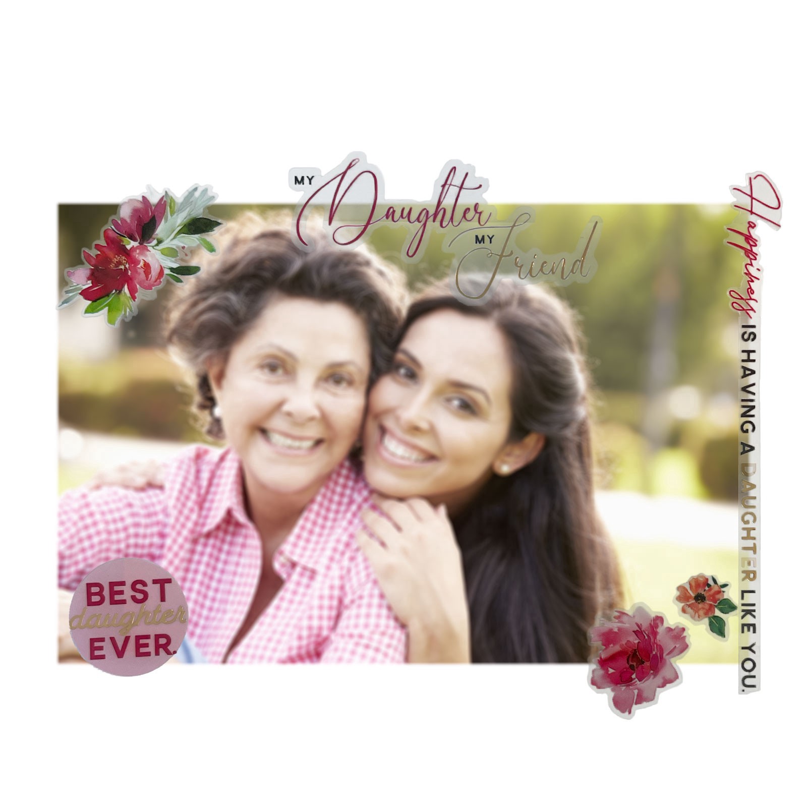 slide 4 of 4, Daughter Stickers By Recollections, 3.875 in x 6.875 in