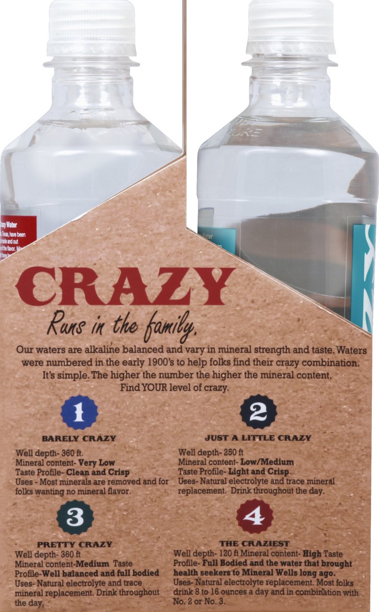 slide 4 of 4, Crazy Family Water - 4 ct, 4 ct