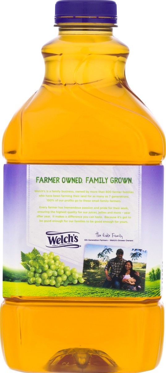 slide 4 of 9, Welch's 100% Juice, White Grape Peach, 64 fl oz Bottle, 64 oz