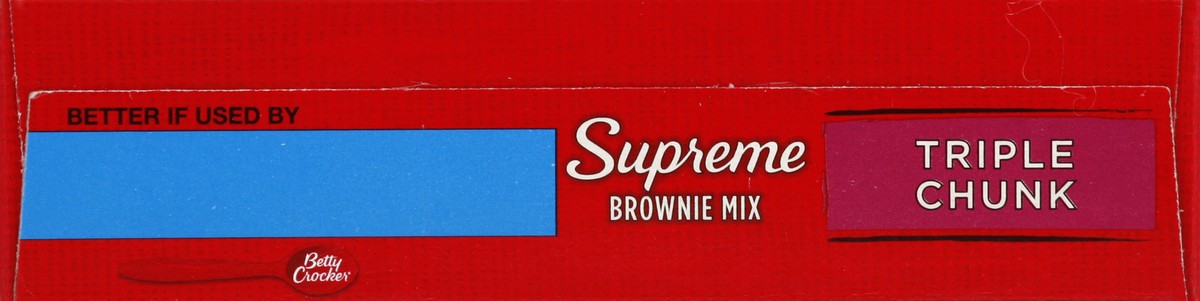 slide 2 of 4, Betty Crocker Delights Supreme Triple Chunk Brownie Mix, 18.9 oz