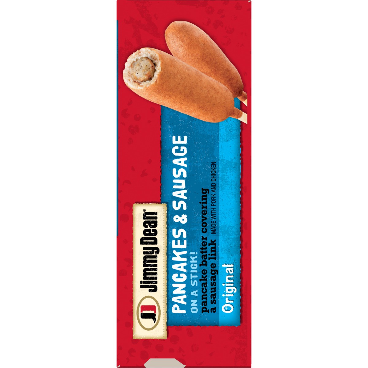slide 7 of 9, Jimmy Dean Pancakes & Sausage on a Stick, Frozen Breakfast, 12 Count, 850.49 g