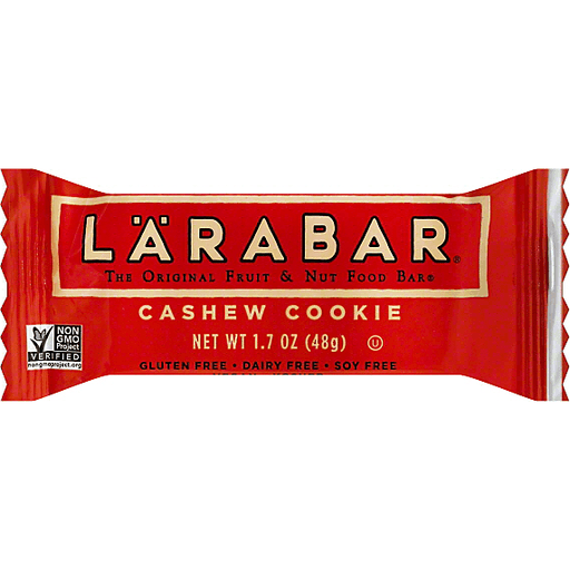 slide 3 of 4, LÄRABAR Cashew Cookie Bar, 1.7 oz