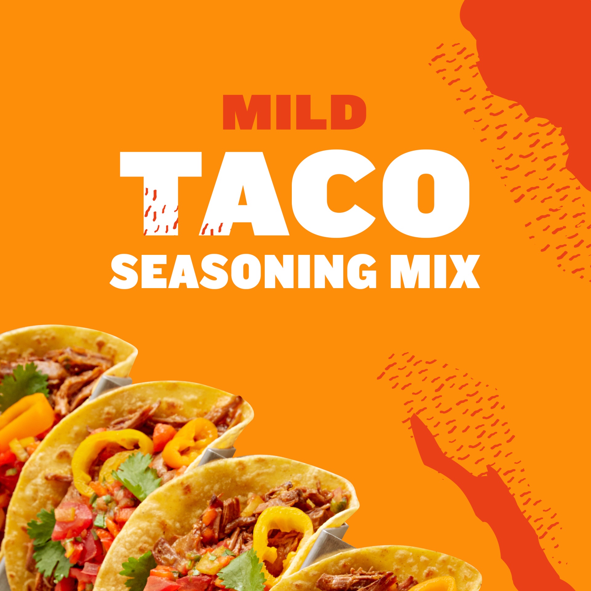 slide 4 of 9, Taco Bell Mild Taco Seasoning Mix Packet, 1 oz