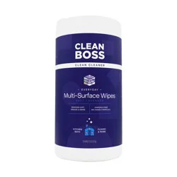 Clean Boss Multi-Surface Foaming Wipes