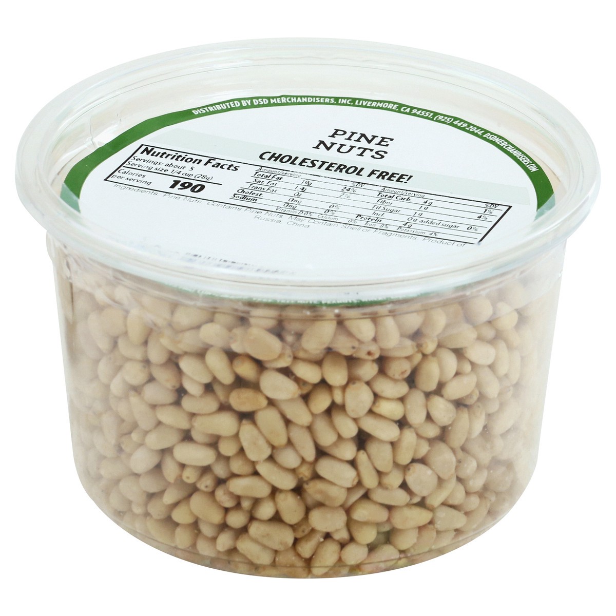 slide 6 of 9, DSD Merchandisers Pine Nuts - 5 oz, 5 oz