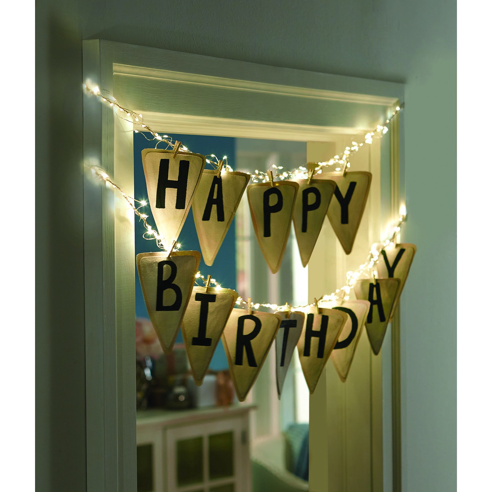 slide 6 of 7, 40ct. Warm White Silver Wire Led String Lights By Ashland, 40 ct