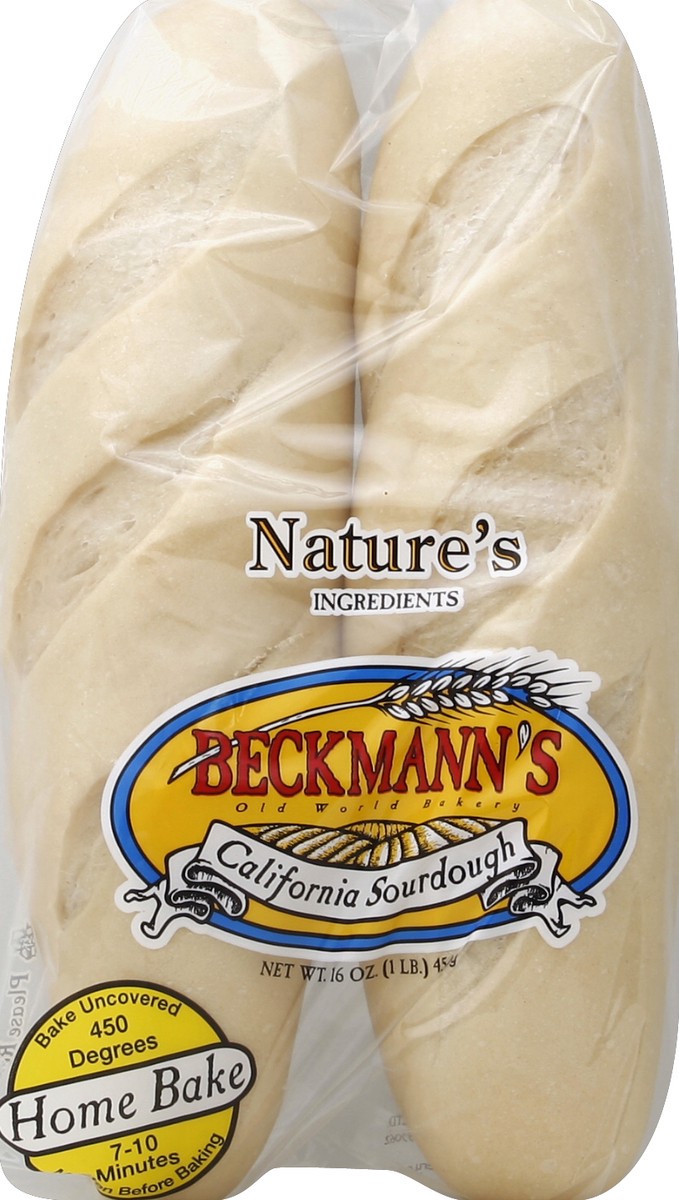 slide 4 of 5, Beckmanns Bread California Sourdough Home Bake - 16 Oz, 16 oz