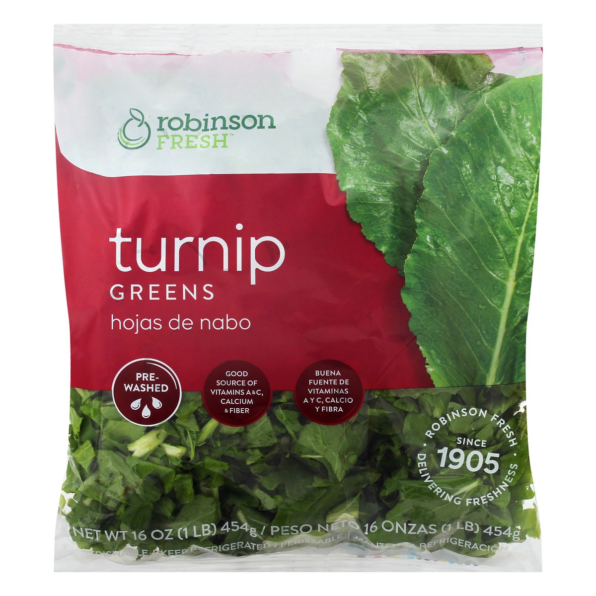 slide 12 of 13, Robinson Fresh Glory Foods Turnip Greens, 16 oz
