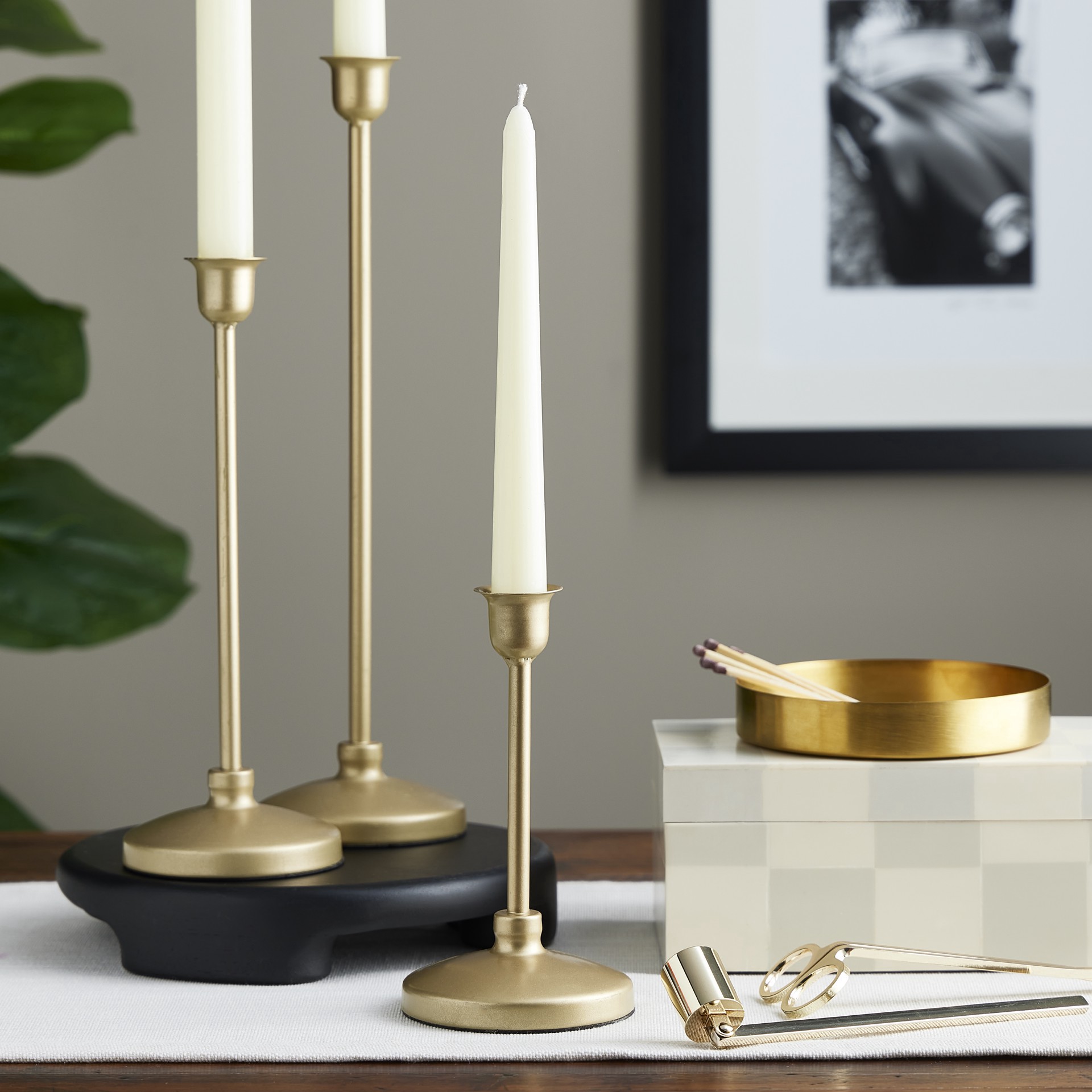 slide 2 of 3, 8" Taper Candle By Ashland, 8 in