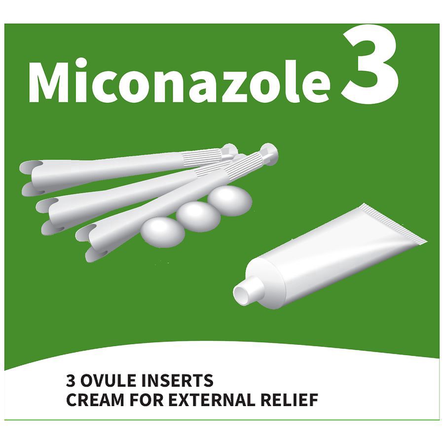 slide 5 of 5, Walgreens Miconazole 3-Day Vaginal Antifungal Treatment, 1 ct