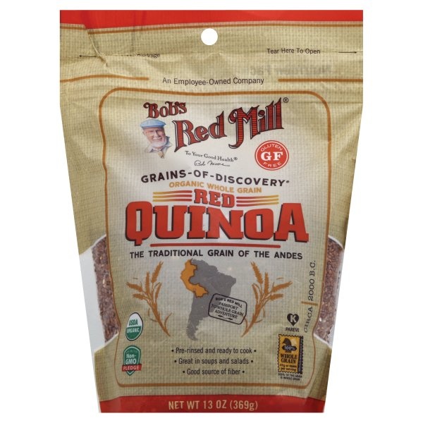 slide 1 of 1, Bob's Red Mill Red Quinoa, Organic, Whole Grain, 13 oz