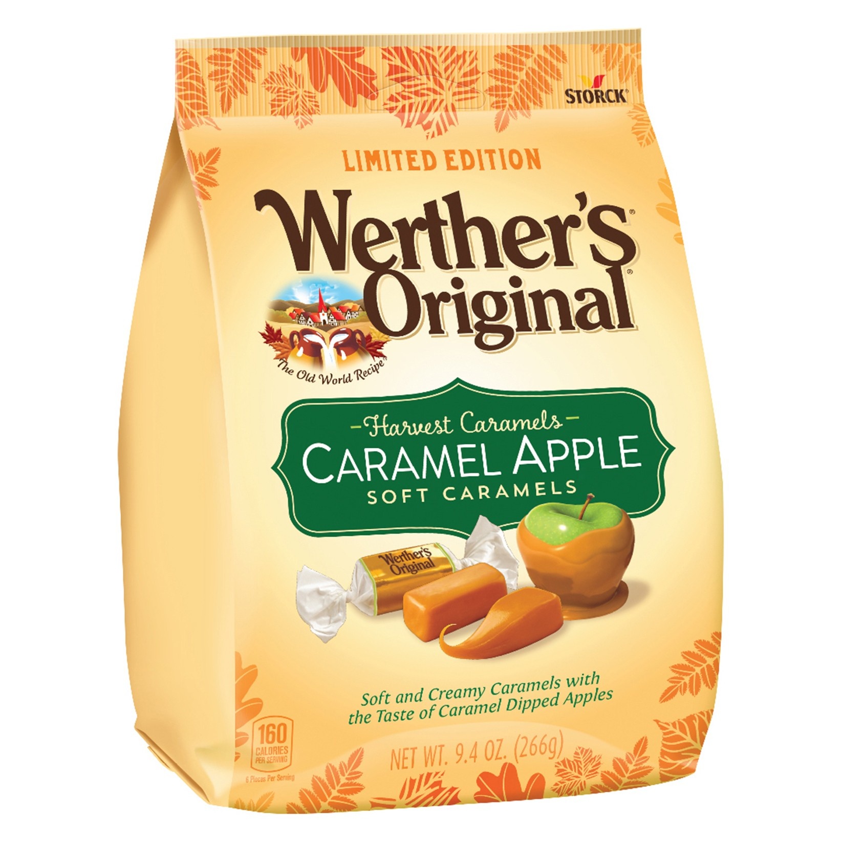 slide 1 of 2, Werther's Original Caramel Apple Soft Caramels, 9.4 oz