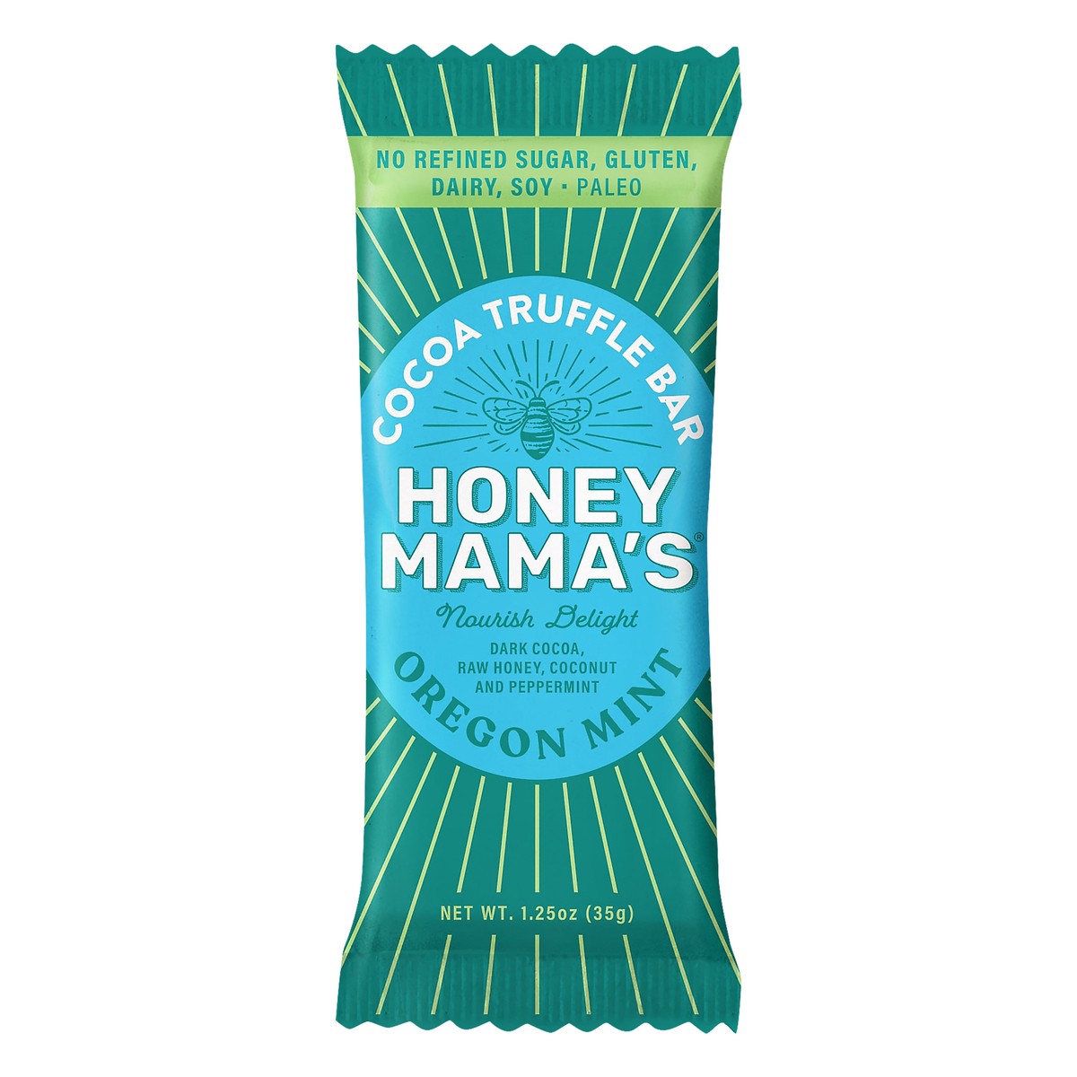 slide 1 of 6, Honey Mama's Oregon Mint Cocoa Truffle Bar 1.25 oz, 1.25 oz