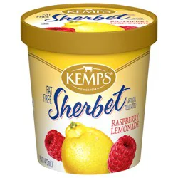 Kemps Raspberry Lemonade Sherbet 1 pint