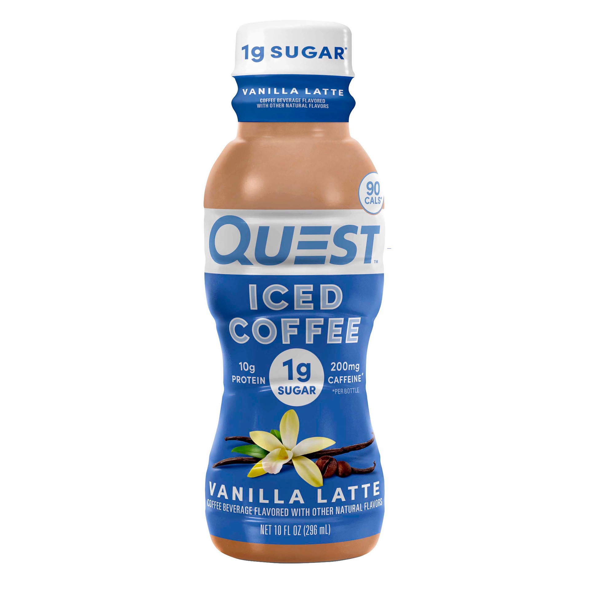 slide 1 of 1, Quest Iced Coffee - Vanilla Latte - 10 oz, 10 oz