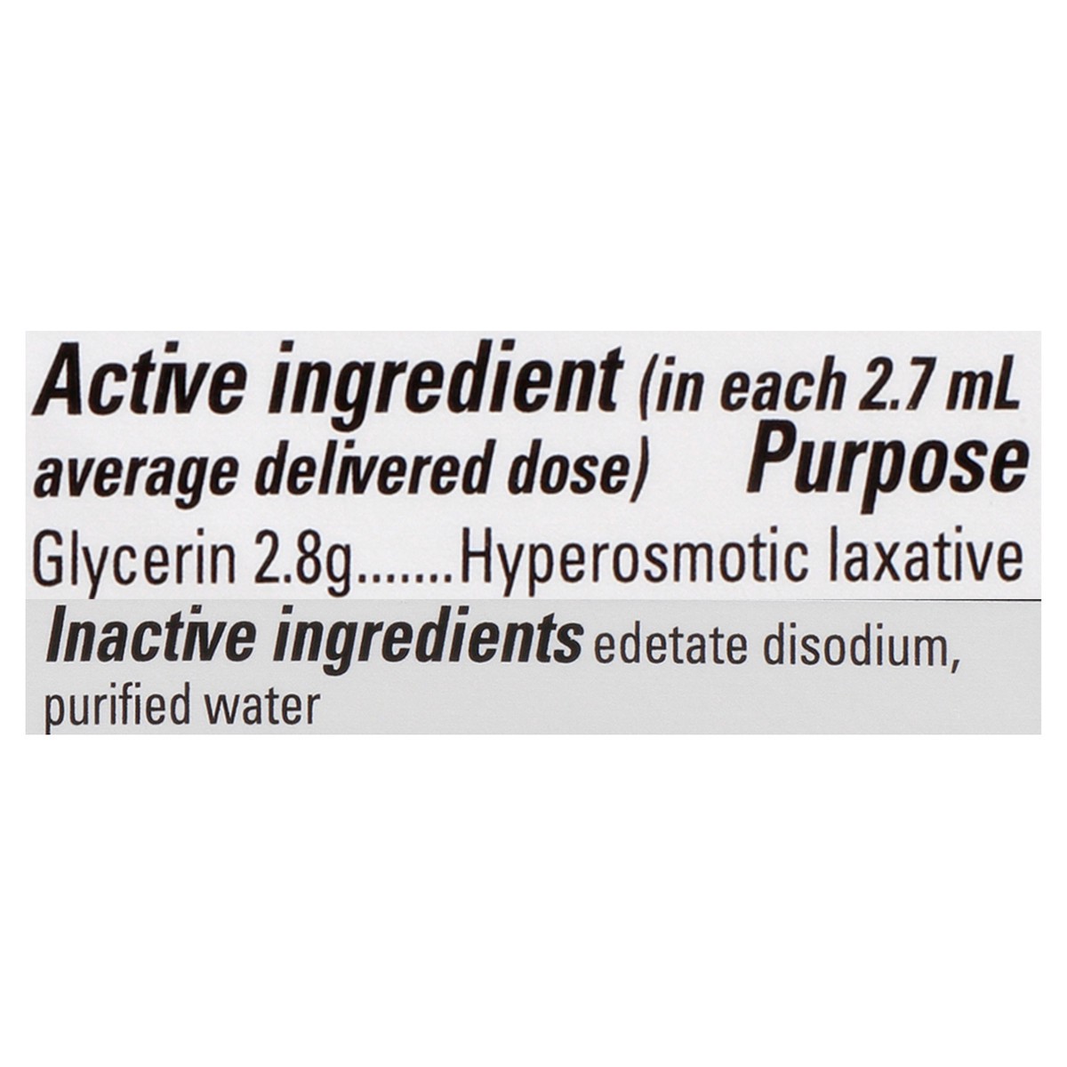 Pedia-Lax Laxative Liquid Glycerin Suppositories for Kids, Ages 2-5 - 6 ct