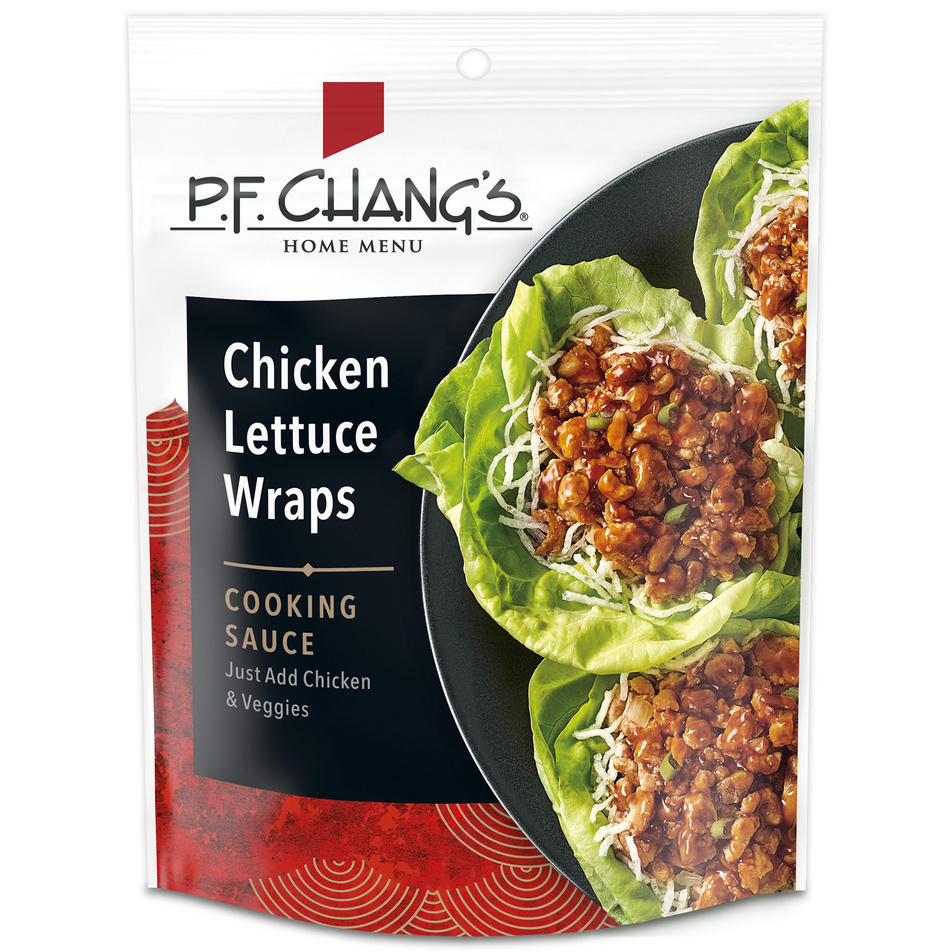 slide 1 of 5, P.F. Chang's Home Menu Chicken Lettuce Wrap Cooking Sauce and Marinade, 8 fl oz., 8 oz