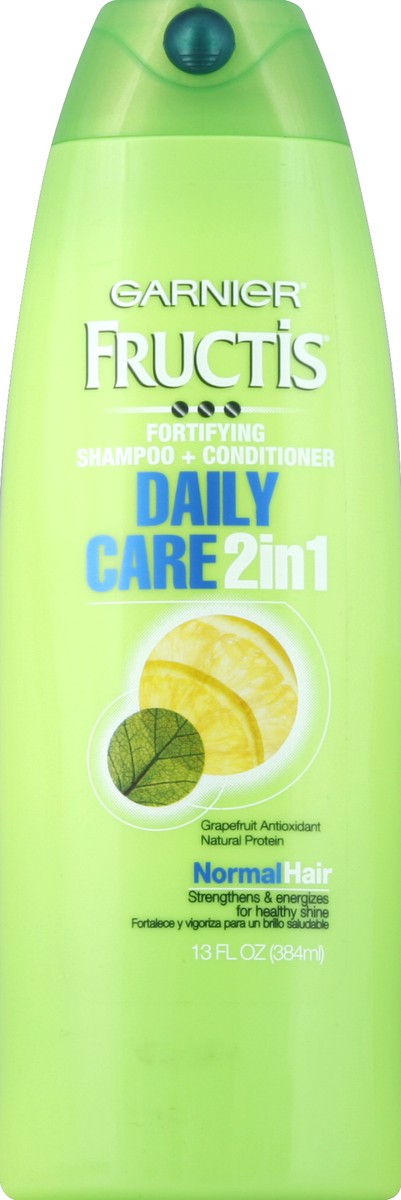 slide 1 of 7, Garnier Daily Care 2-In-1 Shampoo + Conditioner For Normal Hair, 13 oz