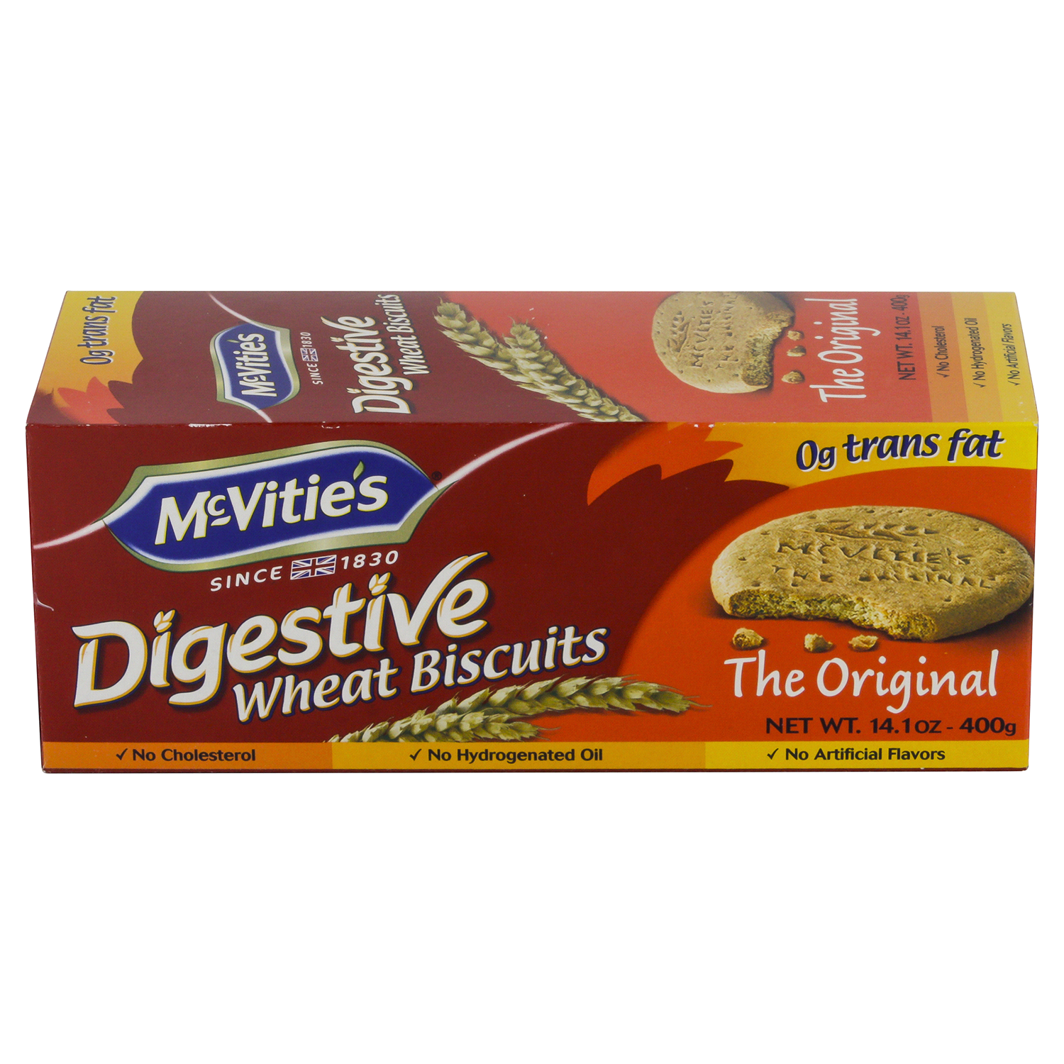 slide 2 of 4, McVitie's Digestives The Original Wheat Biscuit 14.1 oz, 14 oz