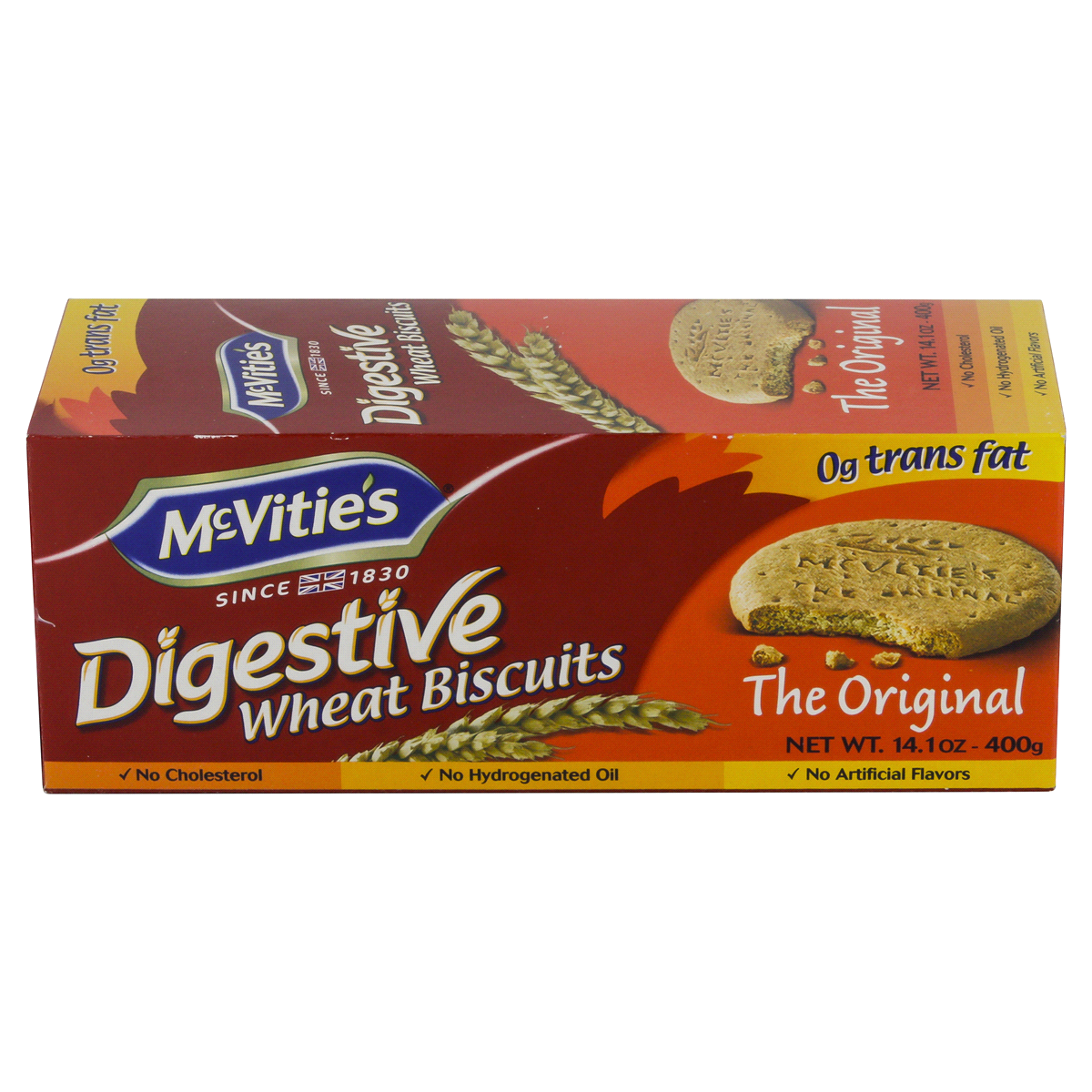 slide 5 of 6, McVitie's Biscuits, Wheat, The Original, 14.1 oz