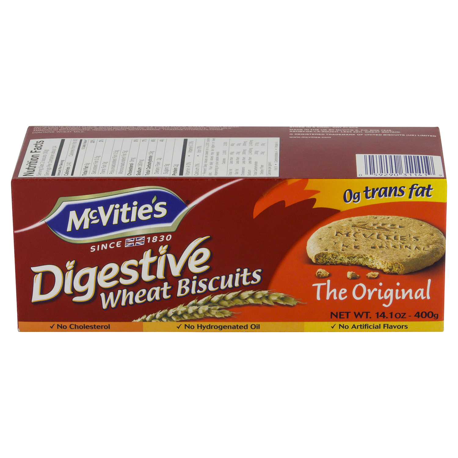 slide 3 of 4, McVitie's Digestives The Original Wheat Biscuit 14.1 oz, 14 oz