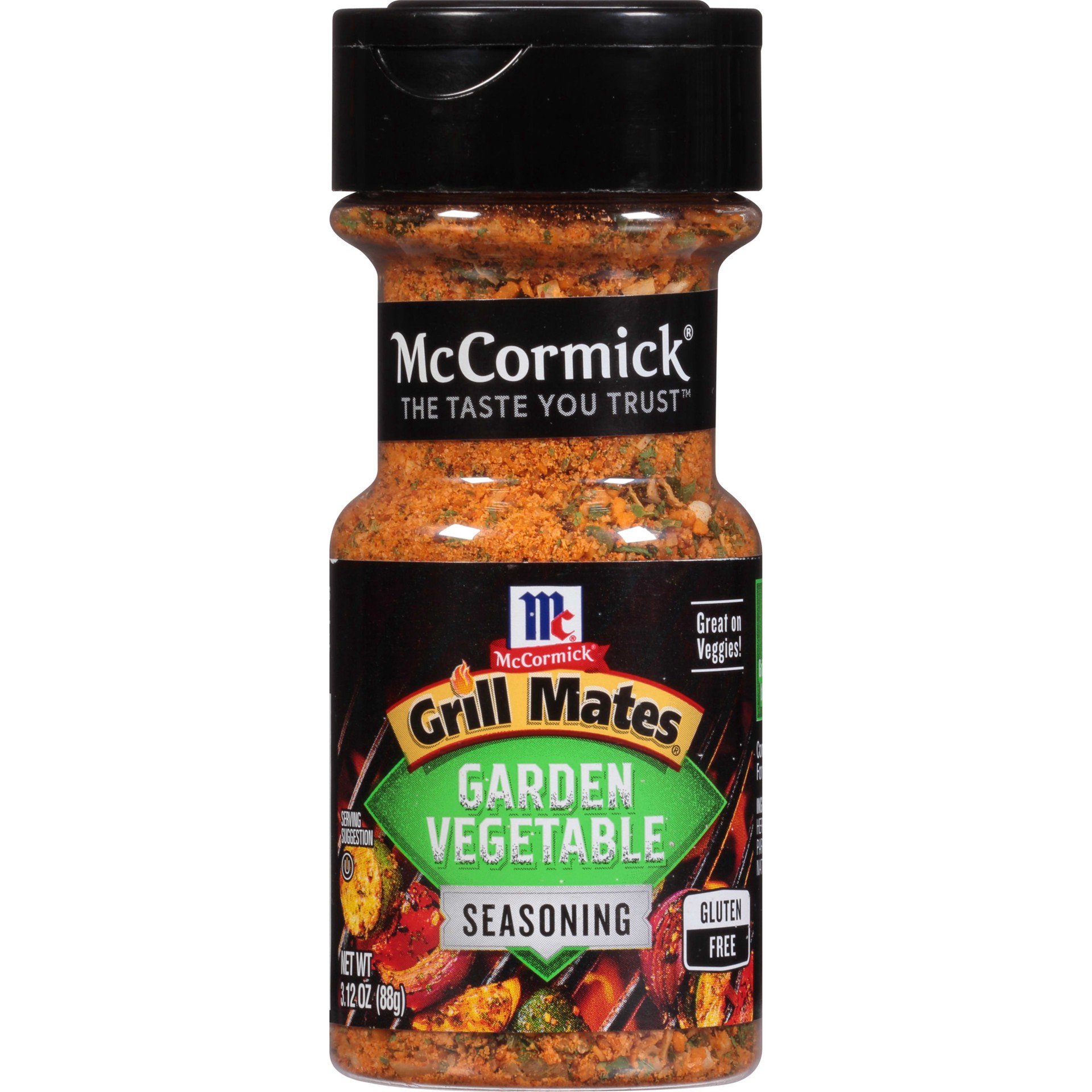 slide 1 of 7, McCormick Grill Mates Garden Vegetable Seasoning, 3.12 oz, 3.12 oz