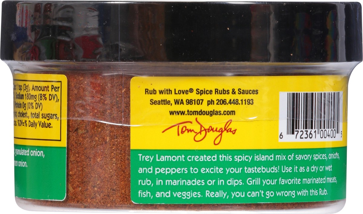 slide 5 of 14, Rub with Love Jerk Treylamont's Spice Rub 3.5 oz, 