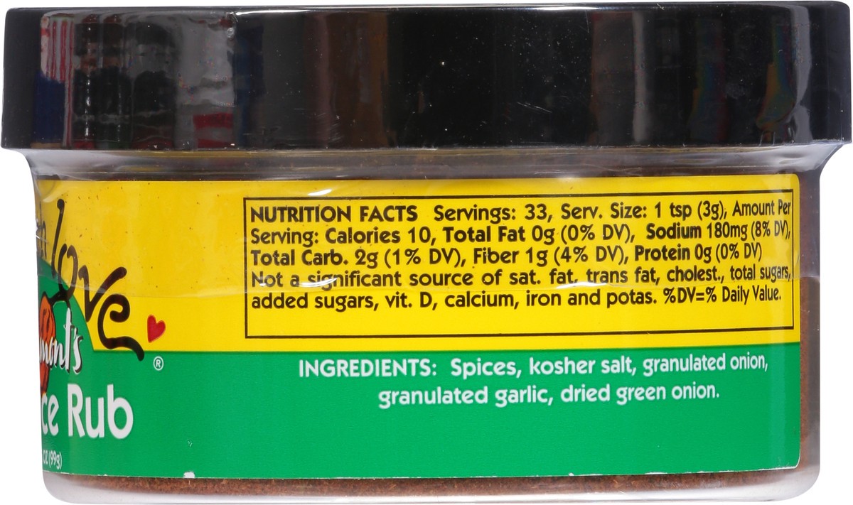 slide 8 of 14, Rub with Love Jerk Treylamont's Spice Rub 3.5 oz, 