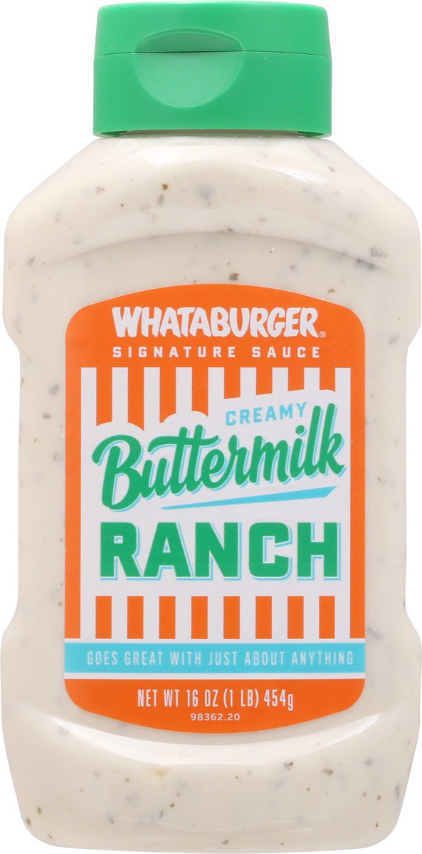 slide 5 of 9, Whataburger Creamy Buttermilk Ranch Sauce 16 oz, 16 oz