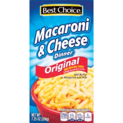 Best Choice Macaroni And Cheese - 7.25 oz