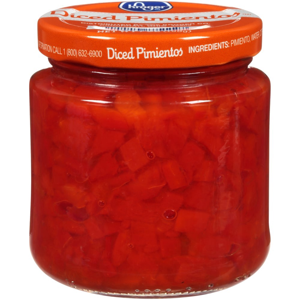 slide 3 of 3, Kroger Diced Pimentos, 7 oz