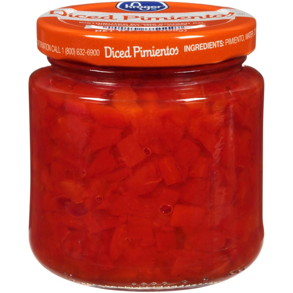 slide 1 of 3, Kroger Diced Pimentos, 7 oz