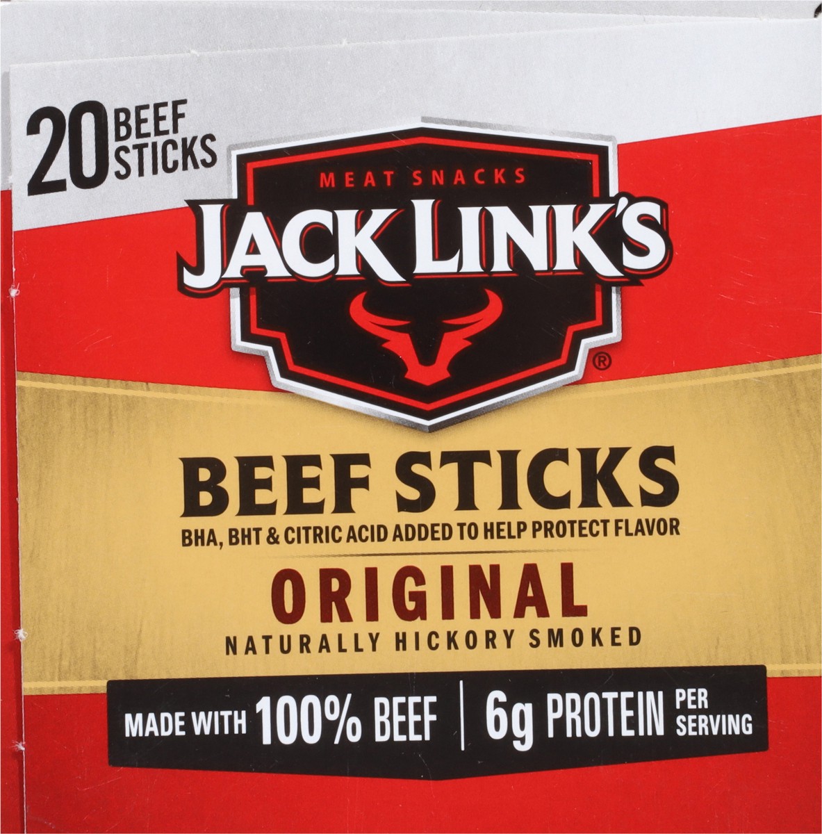 slide 7 of 14, Jack Link's Original Beef Sticks 20 - 0.92 oz Packages, 20 ct