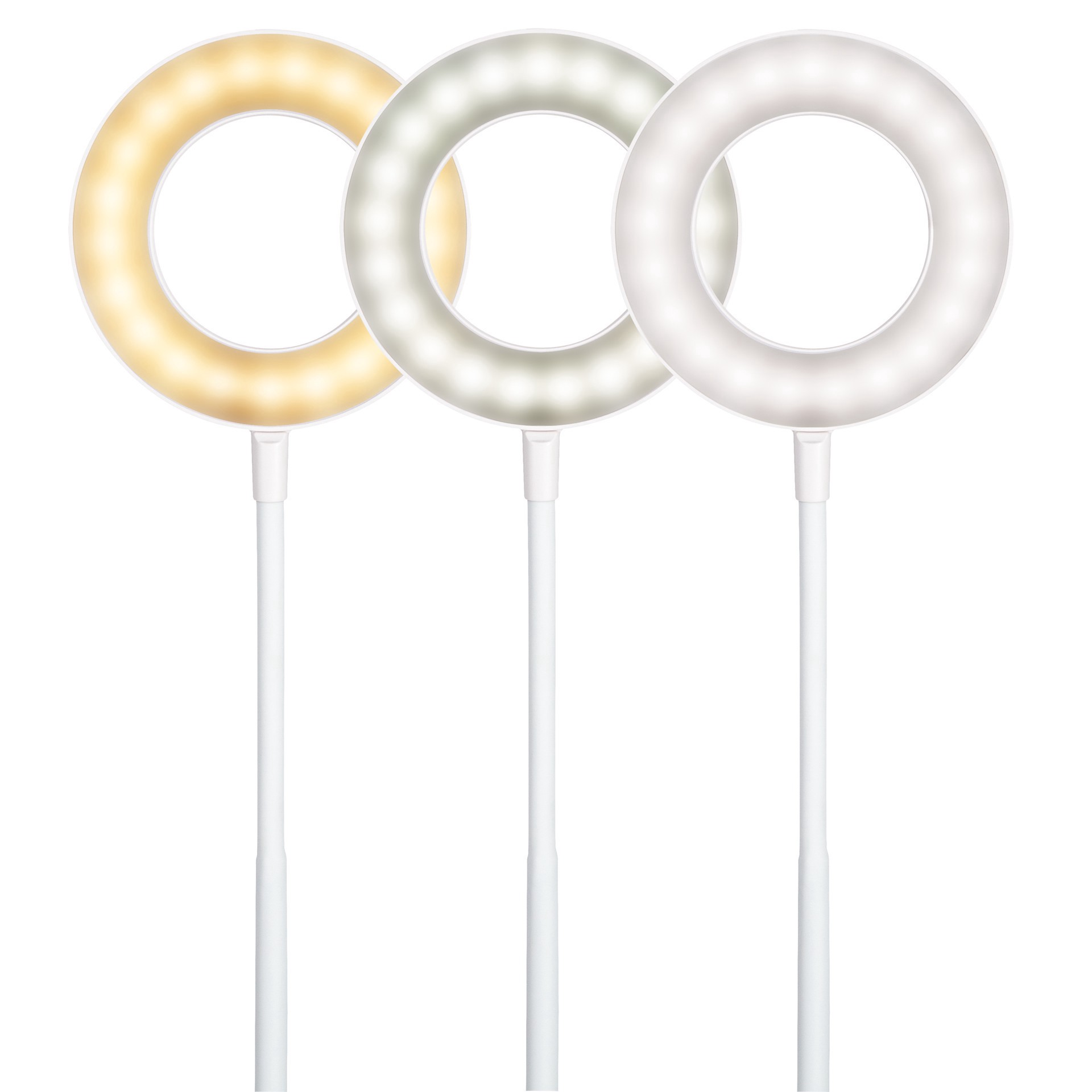 slide 2 of 7, Ott Lite Ottlite Rechargeable Led Ring Desk Lamp, 5.5 in