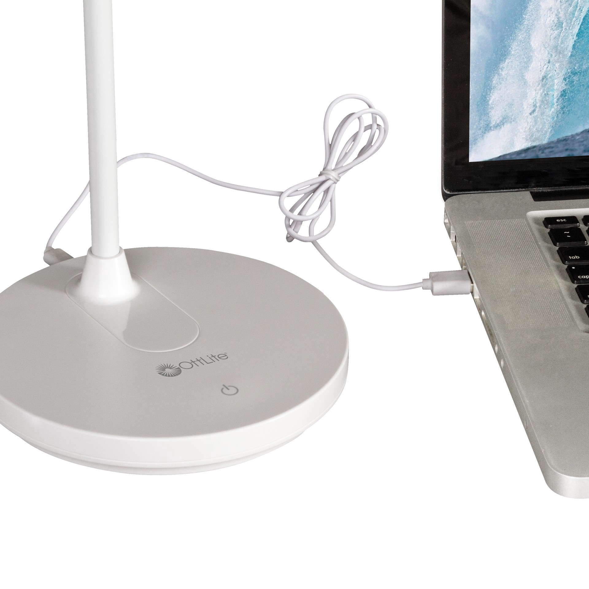 slide 5 of 7, Ott Lite Ottlite Rechargeable Led Ring Desk Lamp, 5.5 in