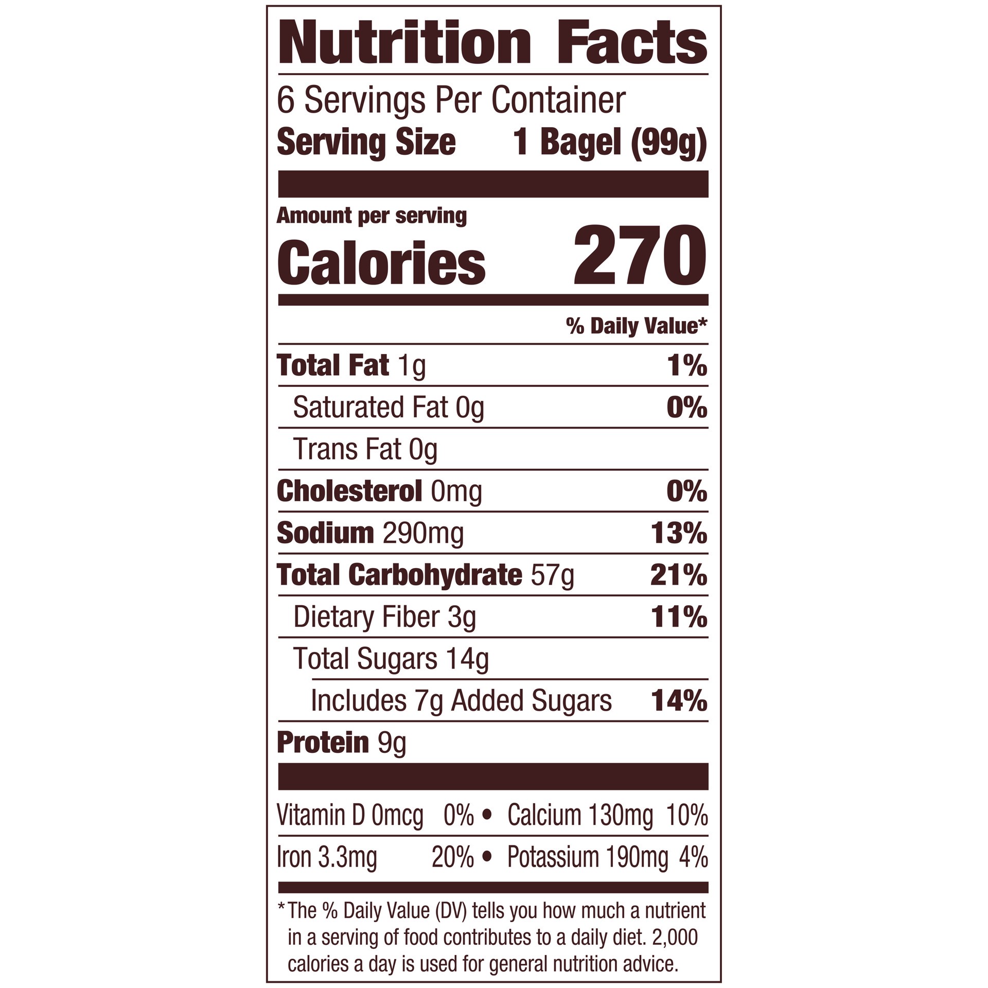 slide 5 of 5, Pepperidge Farm Cinnamon Raisin Bagels, 6-pack, 21 oz. Bag, 21 oz