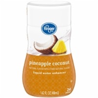 slide 1 of 1, Kroger Pineapple Coconut Liquid Water Enhancer, 1.62 fl oz