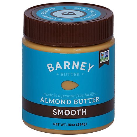 slide 1 of 1, Barney Butter Almond Butter Smooth - 10 Oz, 10 oz