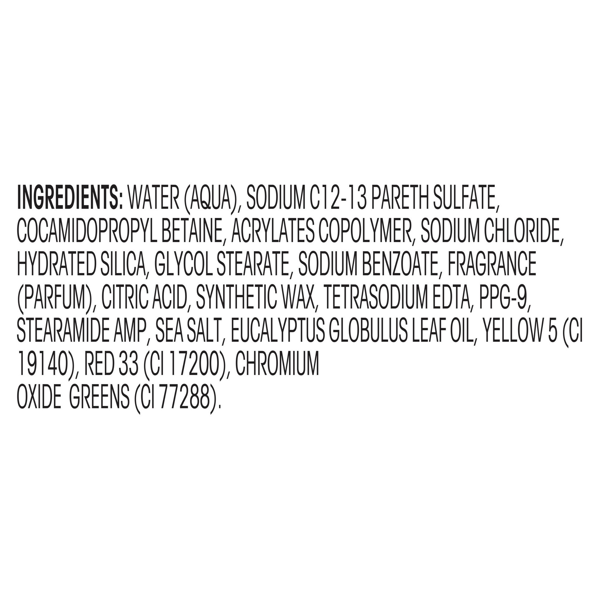 slide 3 of 3, Suave Sea Salt Body Wash Eucalyptus, 15 fl oz