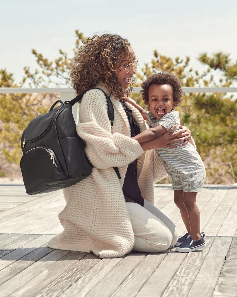 slide 9 of 18, Skip Hop SKIP*HOP Evermore 6-in-1 Diaper Backpack Set - Black, 1 ct