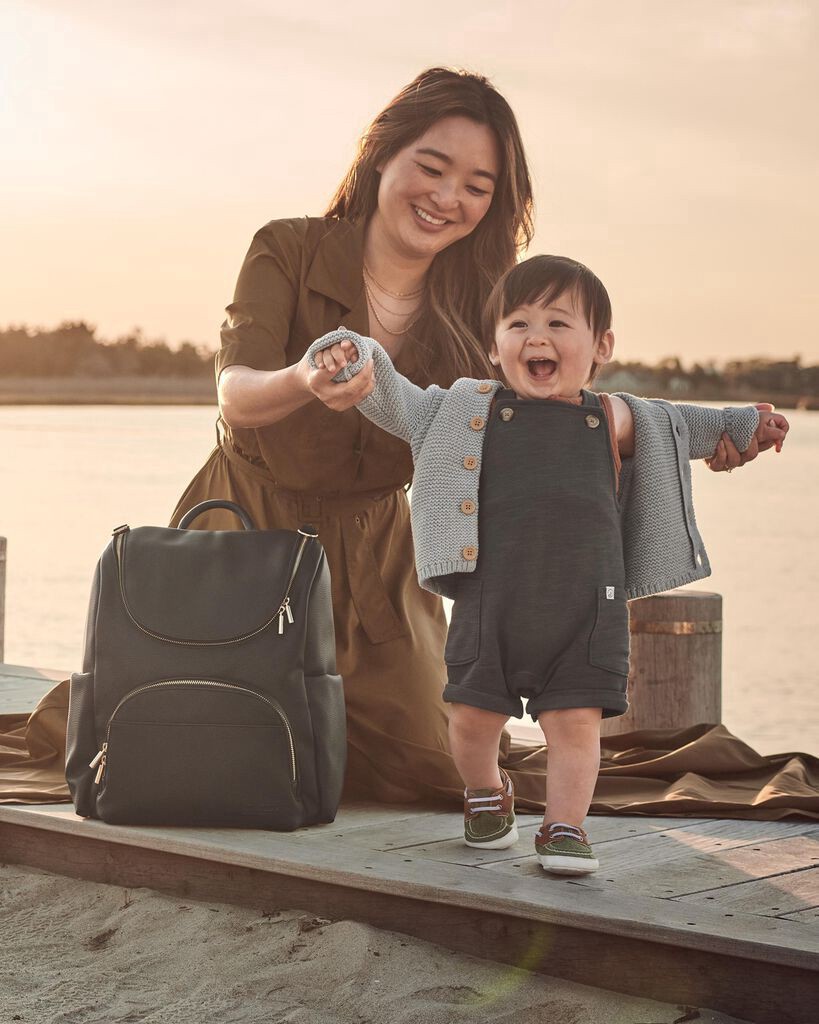 slide 12 of 18, Skip Hop SKIP*HOP Evermore 6-in-1 Diaper Backpack Set - Black, 1 ct