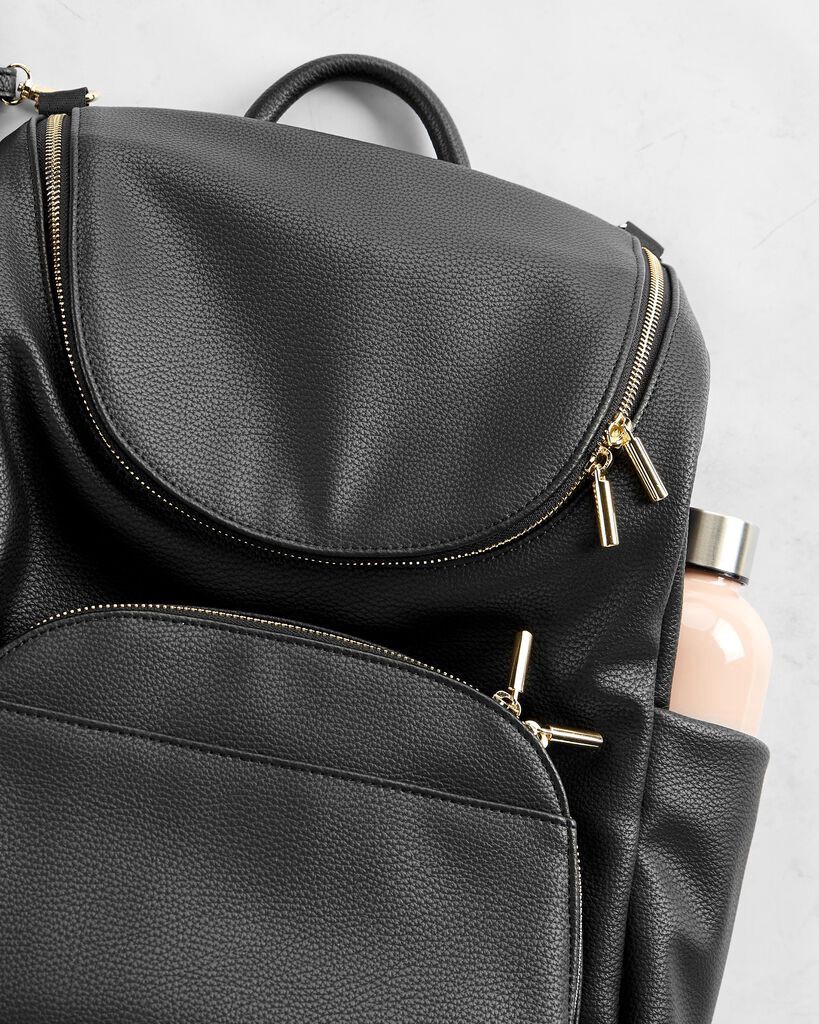 slide 15 of 18, Skip Hop SKIP*HOP Evermore 6-in-1 Diaper Backpack Set - Black, 1 ct