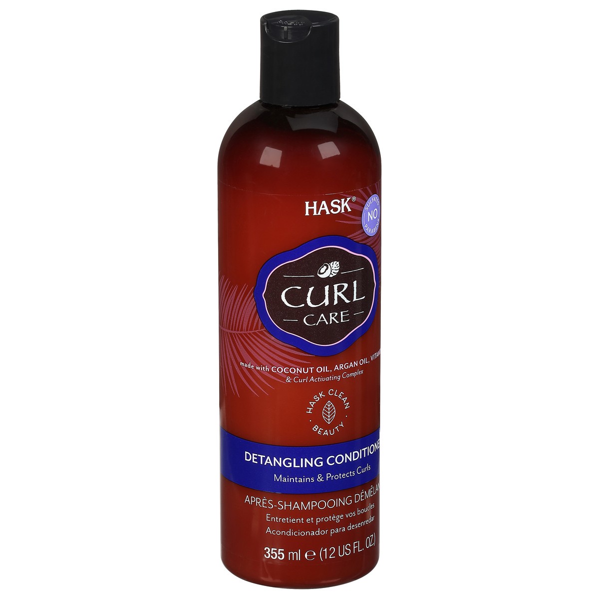 slide 9 of 10, Hask Curl Care Detangling Conditioner, 12 oz