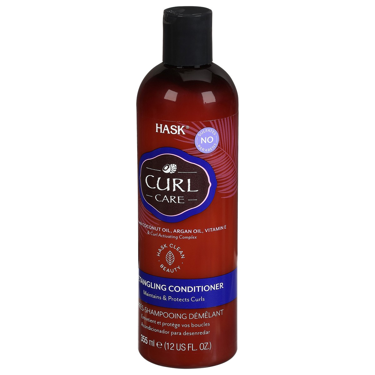 slide 10 of 10, Hask Curl Care Detangling Conditioner, 12 oz