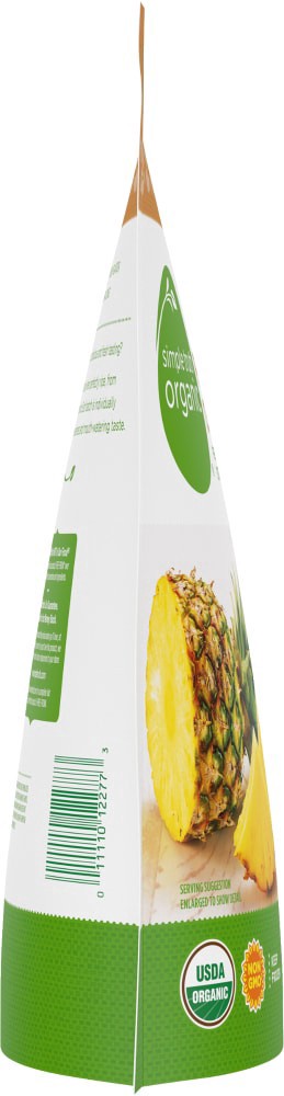 slide 5 of 5, Simple Truth Organic Frozen Pineapple Chunks, 48 oz