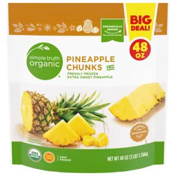 Simple Truth Organic Frozen Pineapple Chunks