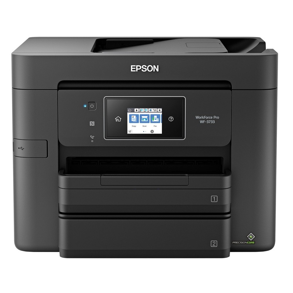 slide 5 of 5, Epson WF3733 Inkjet Printer, 1 ct