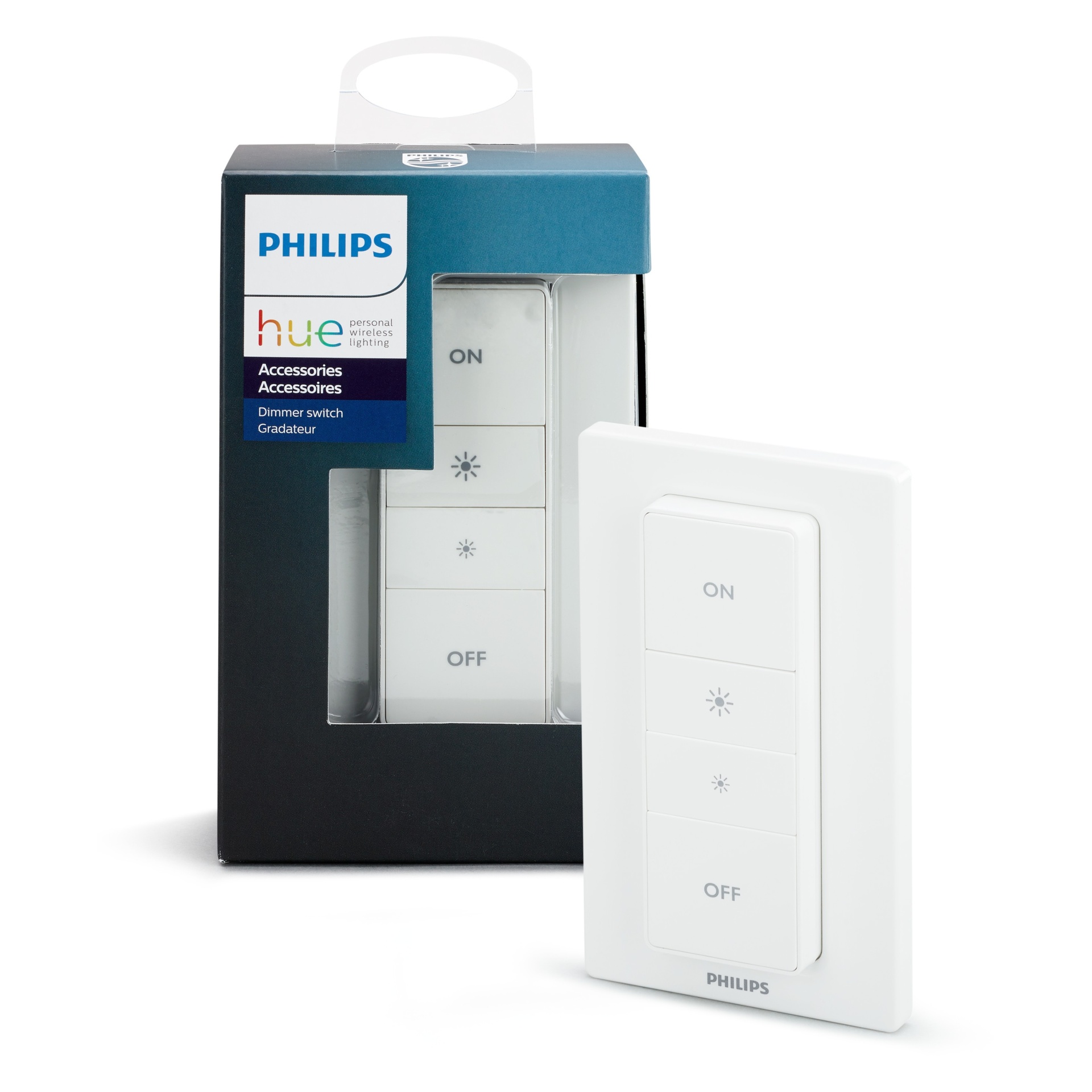 slide 1 of 3, Philips Hue Dimmer Light Switch, 1 ct