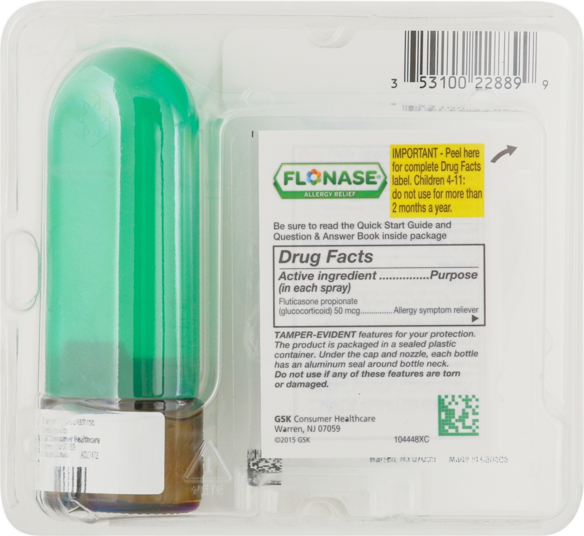 slide 9 of 10, Flonase Full Prescription Strength Non-Drowsy Allergy Relief Nasal Sprayoz, 0.38 fl oz