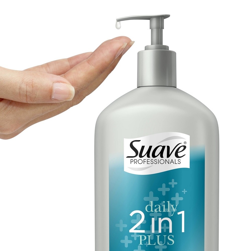 slide 5 of 6, Suave Daily 2-In-1 Plus Shampoo & Conditioner, 32 fl oz